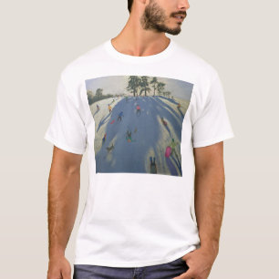 Skiing Calke Abbey Derby T-Shirt