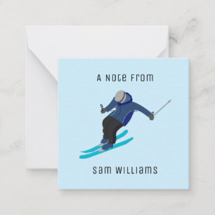 Skiing Card