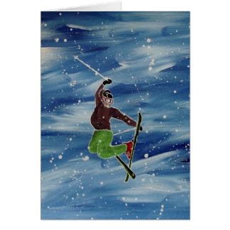 Skiing card