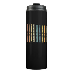Skiing - Collection of ski boards Thermal Tumbler