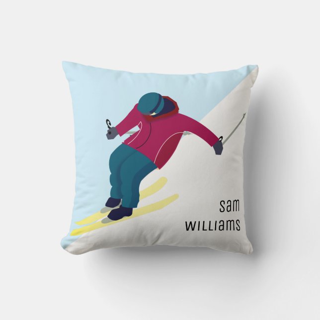 Skiing Cushion (Front)