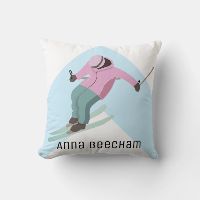 Skiing Cushion (Front)