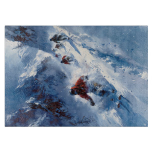 Skiing Cutting Board