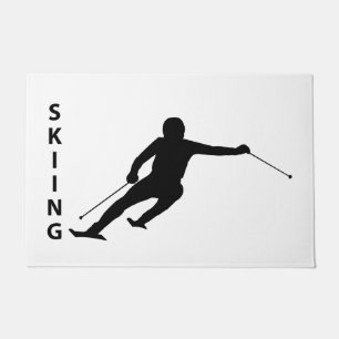 Skiing Doormat