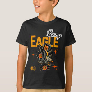 Skiing Eagle T-Shirt