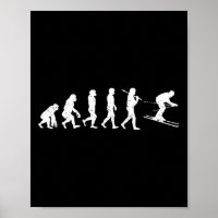 Skiing Evolution Winter Sport Downhill Ski Snowboa