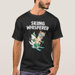 Skiing For Men Women Ski Freestyle Skier Snowboard T-Shirt