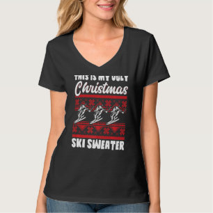 Skiing Goggles I Know I Ski Like A Girltry To Keep T-Shirt