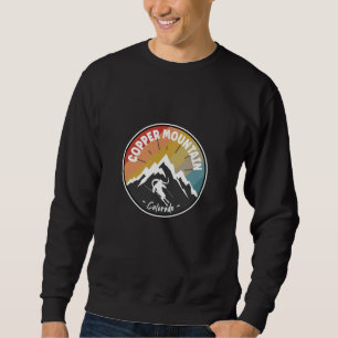 Skiing In Copper Mountain - Colorado Sweatshirt