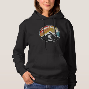 Skiing In France Le Grand Bornand Hoodie
