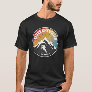 Skiing In France Serre Chevalier T-Shirt