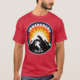 Skiing In Innerkrems Austria Vintage T-Shirt