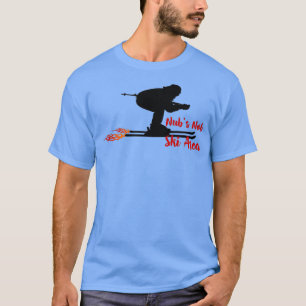 Skiing in Nubs Nob Ski Area T-Shirt