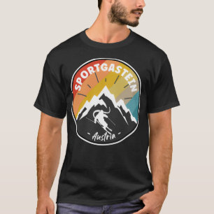 Skiing In Sportgastein Austria T-Shirt