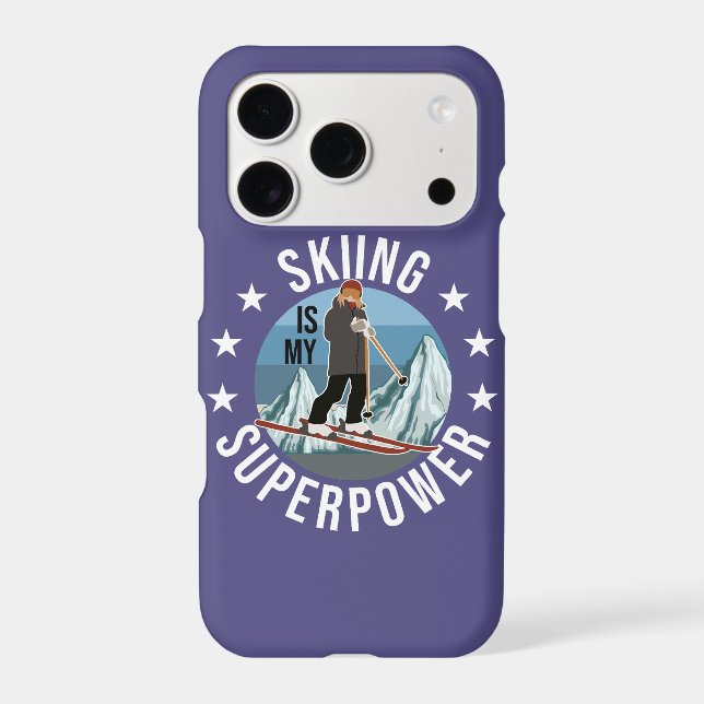 Skiing Is My Superpower (Back)