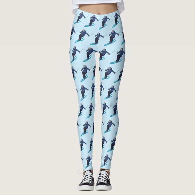 Skiing Leggings (Front)