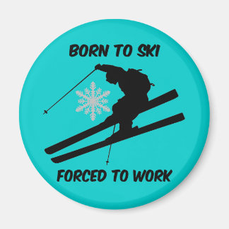 Skiing Magnet