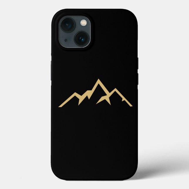 Skiing Mountain Skiing Lover Case-Mate iPhone Case (Back)
