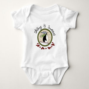 Skiing Penguin Holiday T-shirts and Gifts