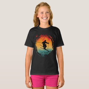 SKIING RETRO VINTAGE T-Shirt