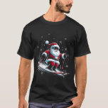 Skiing Santa Claus Christmas Ski Winter Sport X-ma T-Shirt<br><div class="desc">Skiing Santa Claus Christmas Ski Winter Sport X-mas Skier</div>