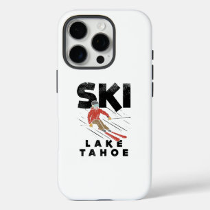 Skiing - Ski Lake Tahoe iPhone 16 Pro Case