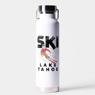 Skiing - Ski Lake Tahoe Water Bottle