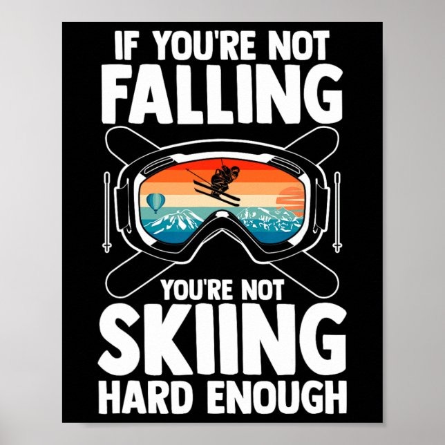 Skiing Skier Ski _2  Poster (Front)