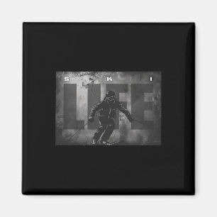 Skiing Skier Ski _5 Magnet