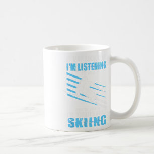 Skiing Skier - Ski Rider - Skiing Coffee Mug