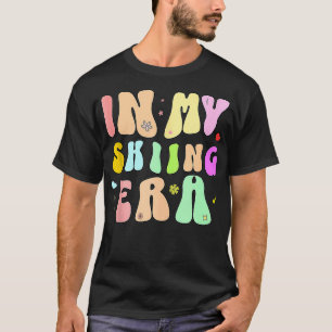 Skiing Skier Snow Sports Retro Funny Ski Snowboard T-Shirt