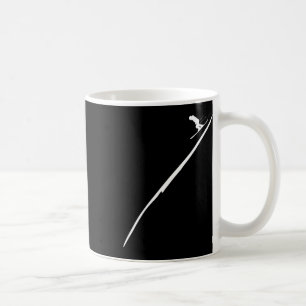 Skiing - Skier With Tracks In Deep Powder Snow Lov Coffee Mug