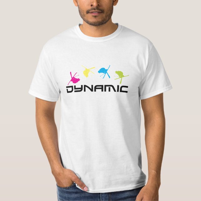 Skiing T-Shirt (Front)