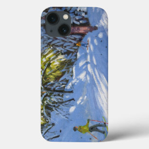 Skiing through the Woods La Clusaz 2012 iPhone 13 Case
