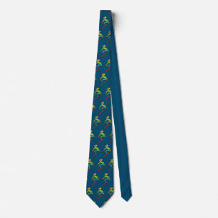 Skiing Tie