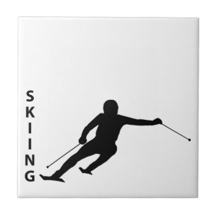 Skiing Tile