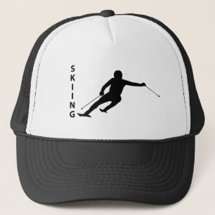 Skiing Trucker Hat