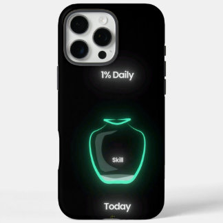 Skill Grows 1% Daily – Start Today iPhone 16 Pro Max Case