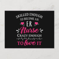 Skilled enough to become an ER nurse