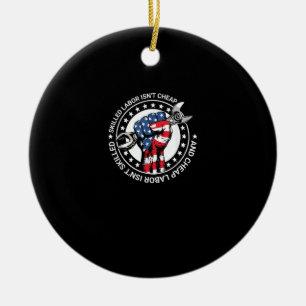 Skilled Labour Isn’t Cheap And Cheap Labour Isn’t Ceramic Tree Decoration