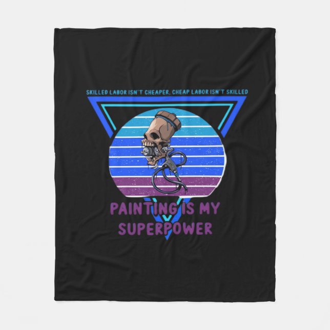Skilled Labour Isn’t Cheap Essential Fleece Blanket (Front)