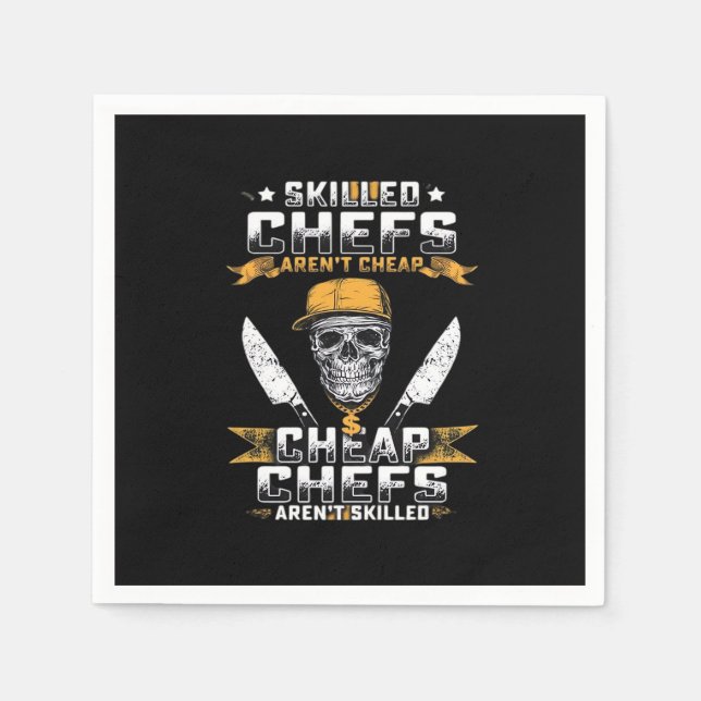 Skilled Labour Isn’t Cheap - Skilled Carpenters Ar Napkin (Front)