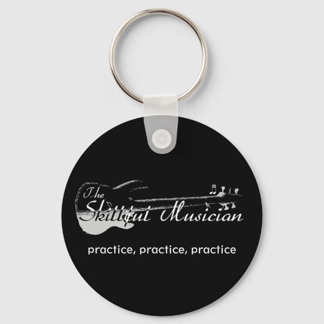 Skillful Musician Key Chain (Front)