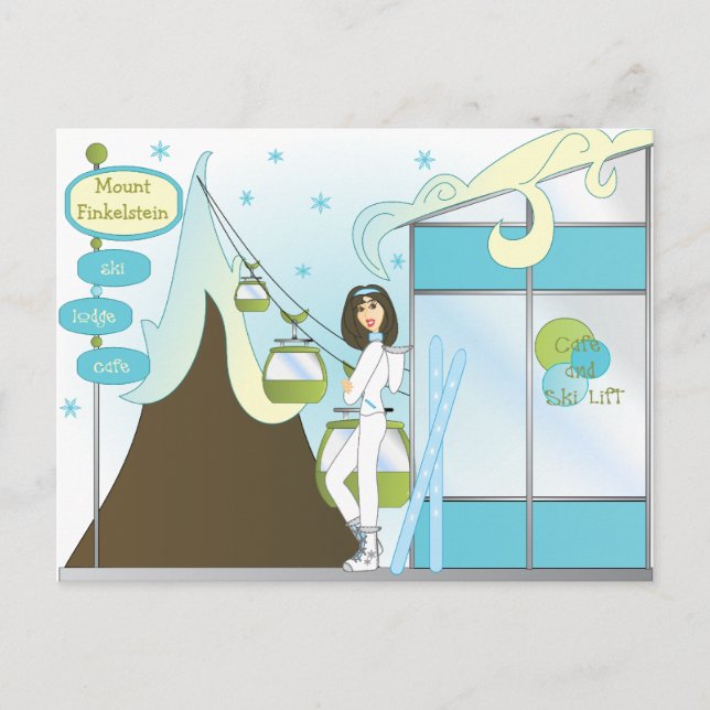 skilodgezaz, MountFinkelstein Postcard (Front)