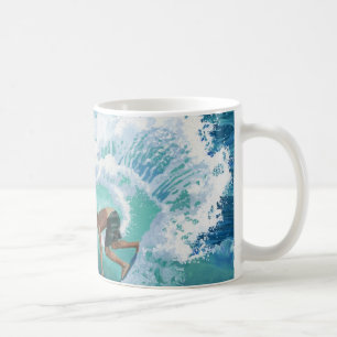 Skimboard Surfer Coffee Mug