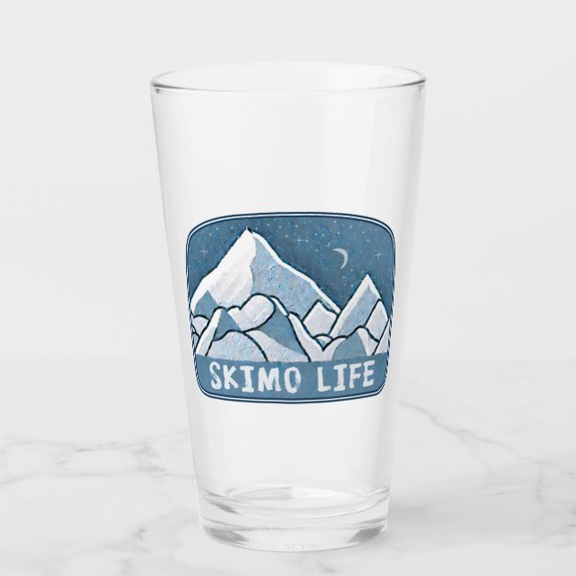 Skimo Life Glass (Front)