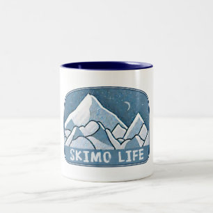 Skimo Life Two-Tone Coffee Mug