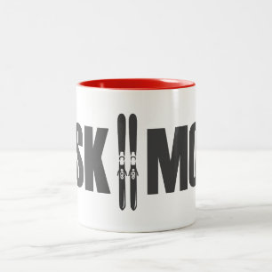 SkiMo Two-Tone Coffee Mug