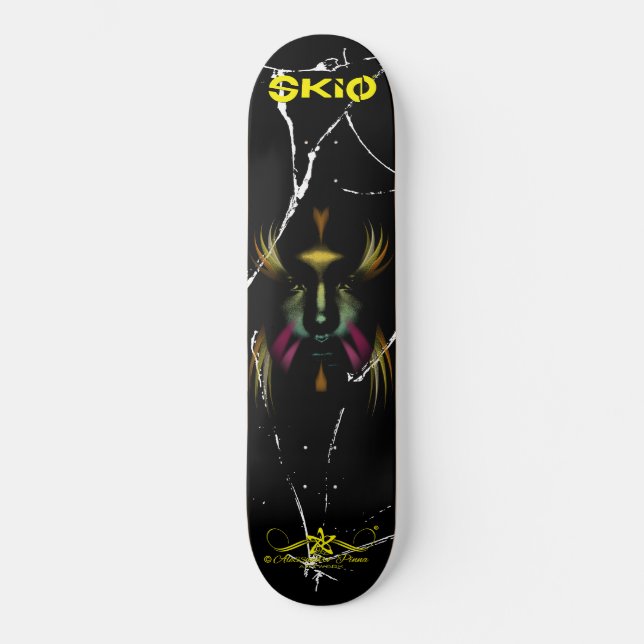 Skin 1/6 skateboard (Front)