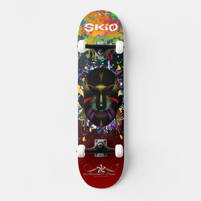 Skin 4/6 skateboard (Front)
